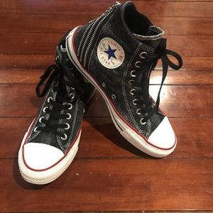 Denim zipper CONVERSE. Women 9. Men 7.